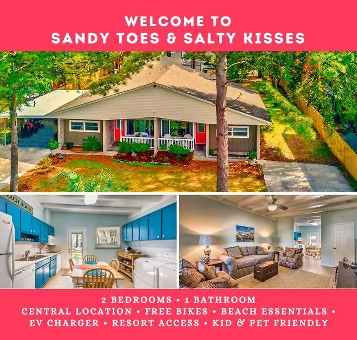 Sandytoes 7 Min Walk To Bikes And Pool Access
